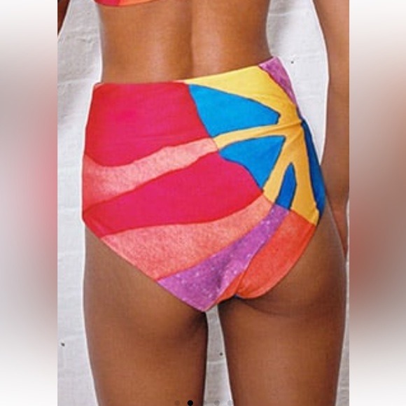 Mara Hoffman SET Lorina Wrap Top & Lydia Bikini Bottom Swimsuit Bikini - M - Picture 12 of 13